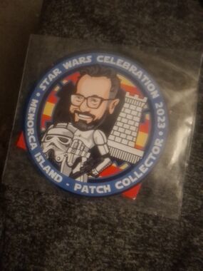 Star Wars Celebration 2023 Menorca Island Patch Collector PVC Patch - Blue